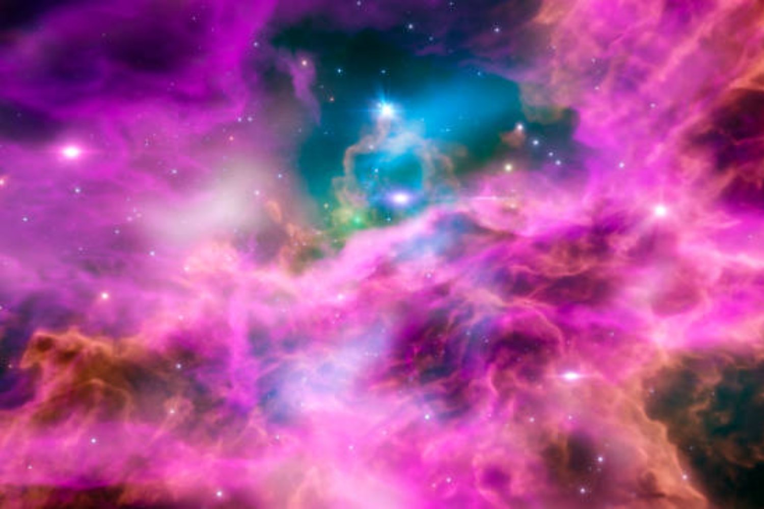 El James Webb revela un nacimiento estelar oculto en el corazón extremo de la galaxia