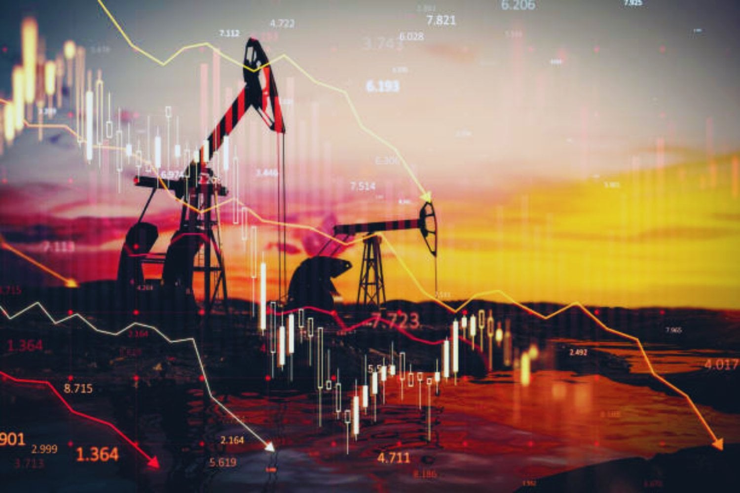 El petróleo se tambalea: la inesperada víctima de una guerra comercial sin tregua
