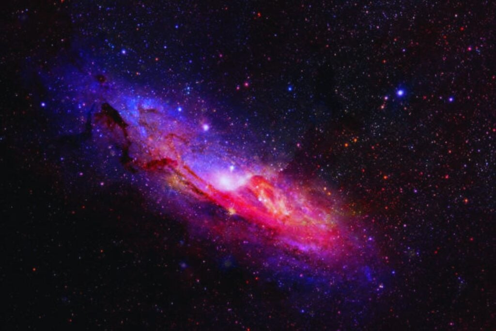 Una galaxia desconcertante que desafía las reglas del universo