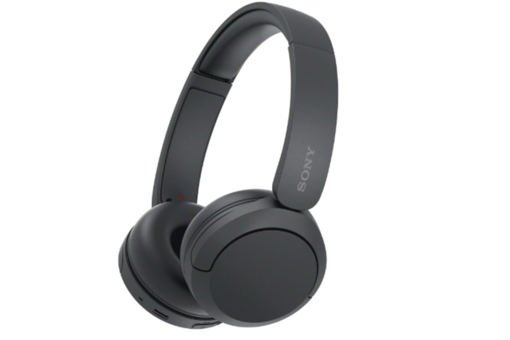 Sony WH-CH520 Auriculares Inalámbricos Bluetooth, hasta 50 Horas de Autonomía con Carga Rápida y Estilo Diadema, Negro