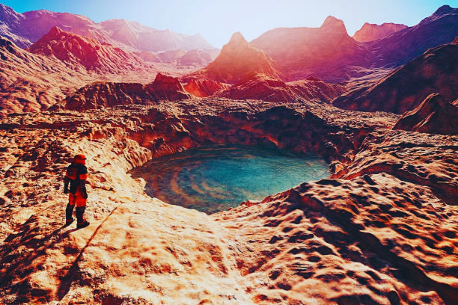 Una apuesta por la vida en Marte: el ambicioso plan para obtener agua potable en el planeta rojo