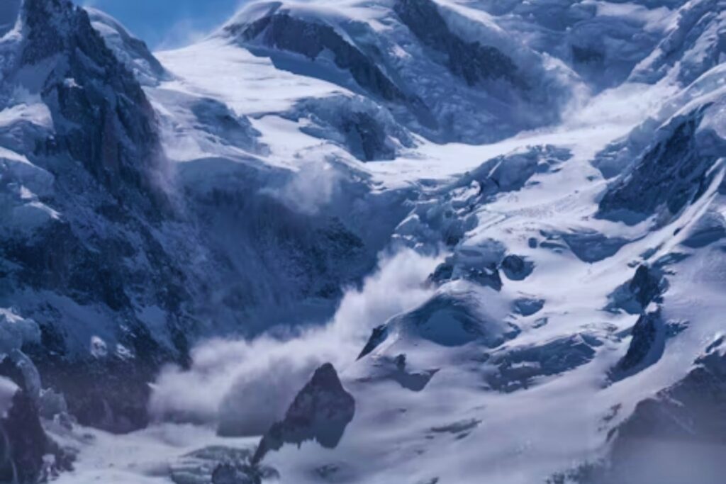 Una montaña se vino abajo: el glaciar que sepultó un pueblo entero en Suiza