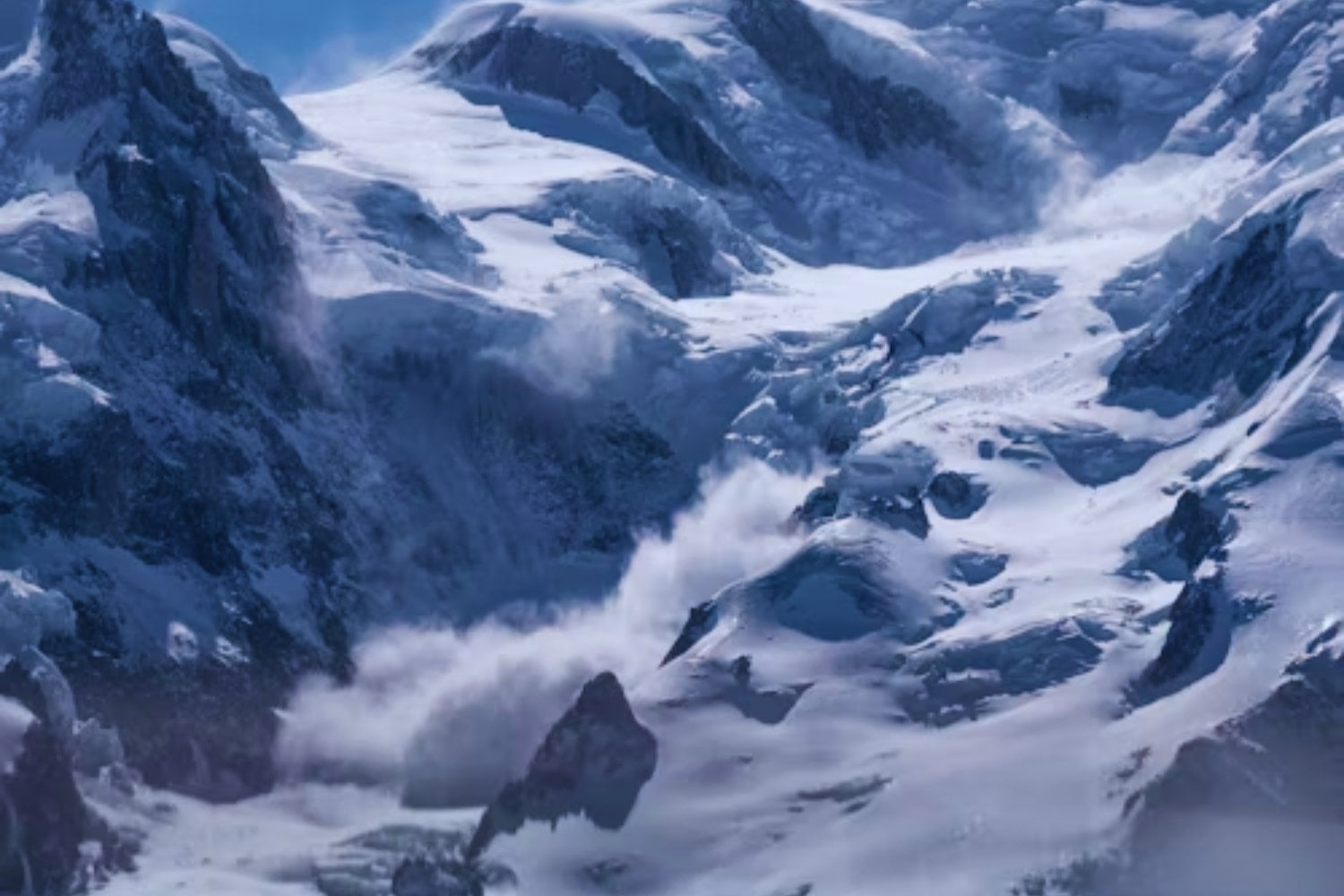 Una montaña se vino abajo: el glaciar que sepultó un pueblo entero en Suiza