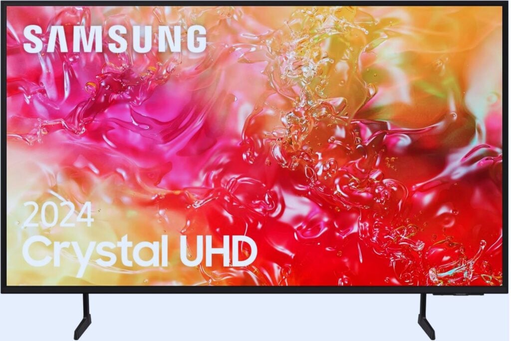SAMSUNG TV Crystal UHD 2024 50DU7105 Smart TV de 50" Crystal UHD con Colores Puros con PurColor, el Mejor Smart TV, Todos los Altavoces a la Vez con Q-Symphony y controla tu casa con SmartThings