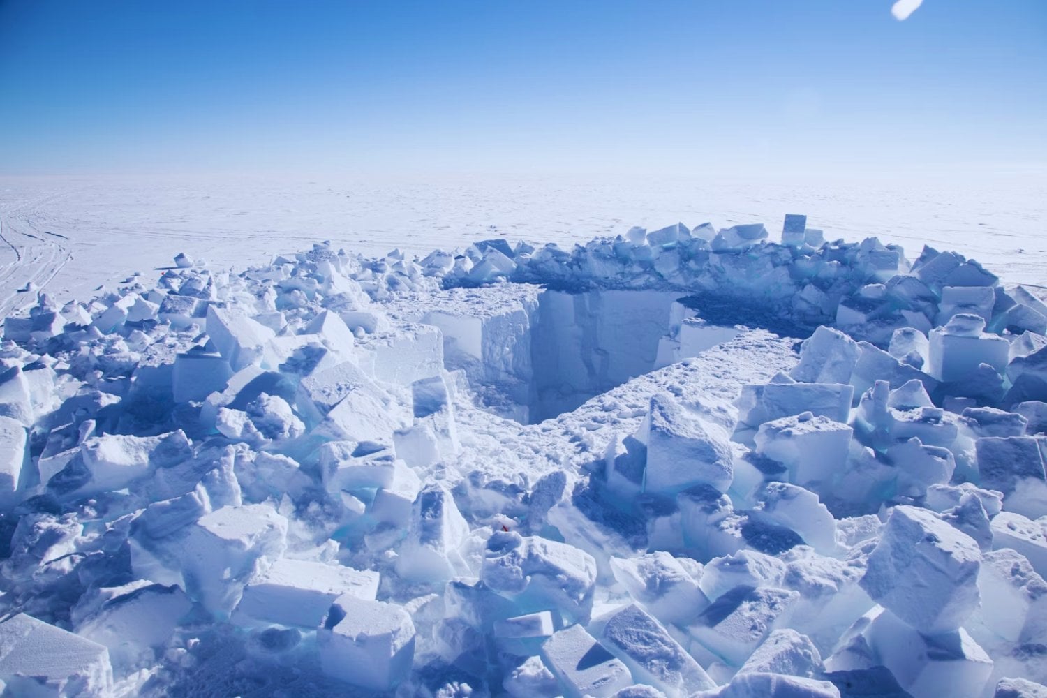 Un misterio emerge del hielo: encuentran una civilización perdida bajo los glaciares de la Antártida