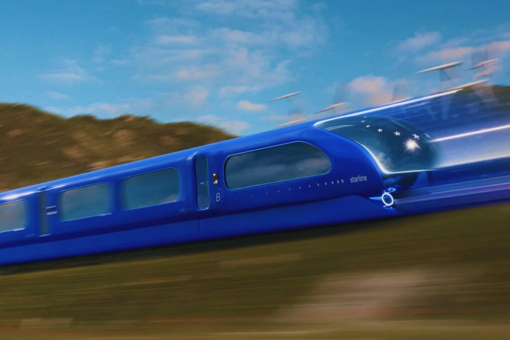 Starline, el tren de alta velocidad que quiere revolucionar Europa en 2040