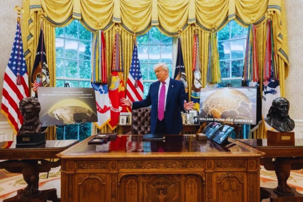 Donald Trump ofreció a Canadá unirse al sistema de defensa “Cúpula Dorada” sin costo si pasa a formar parte de Estados Unidos
