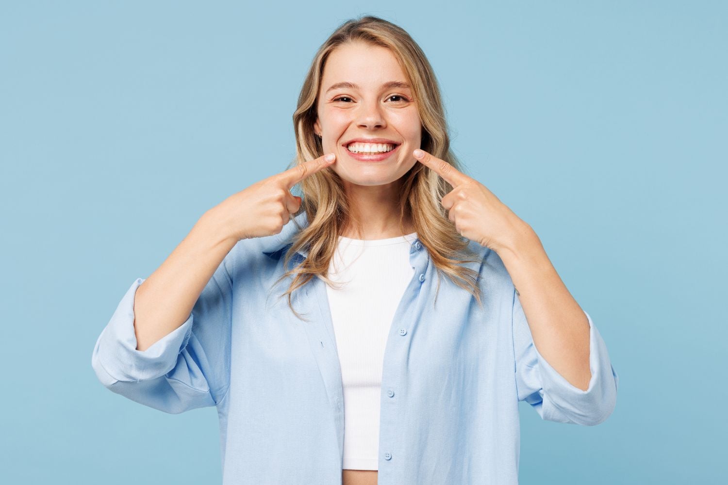 mujer feliz