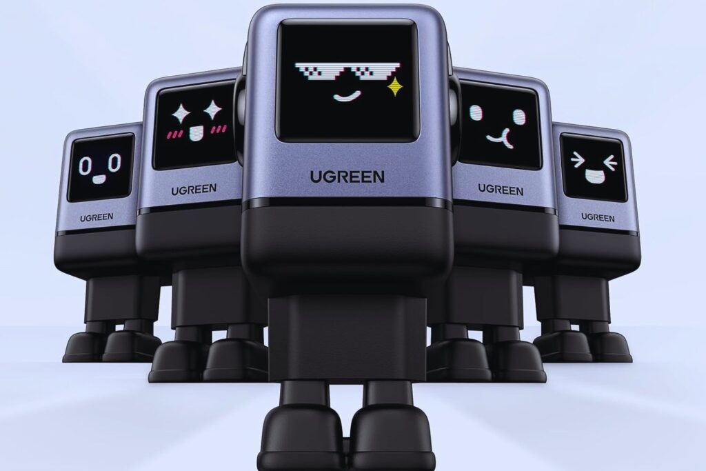 UGREEN Uno Cargador USB C GAN de 100W, Adaptador de Corriente de 4 Puertos Carga Rápida Compatible con MacBook Pro, iPhone 16 Plus, Galaxy S24/S23, Pixel 8, Steam Deck, ROG Ally, etc.