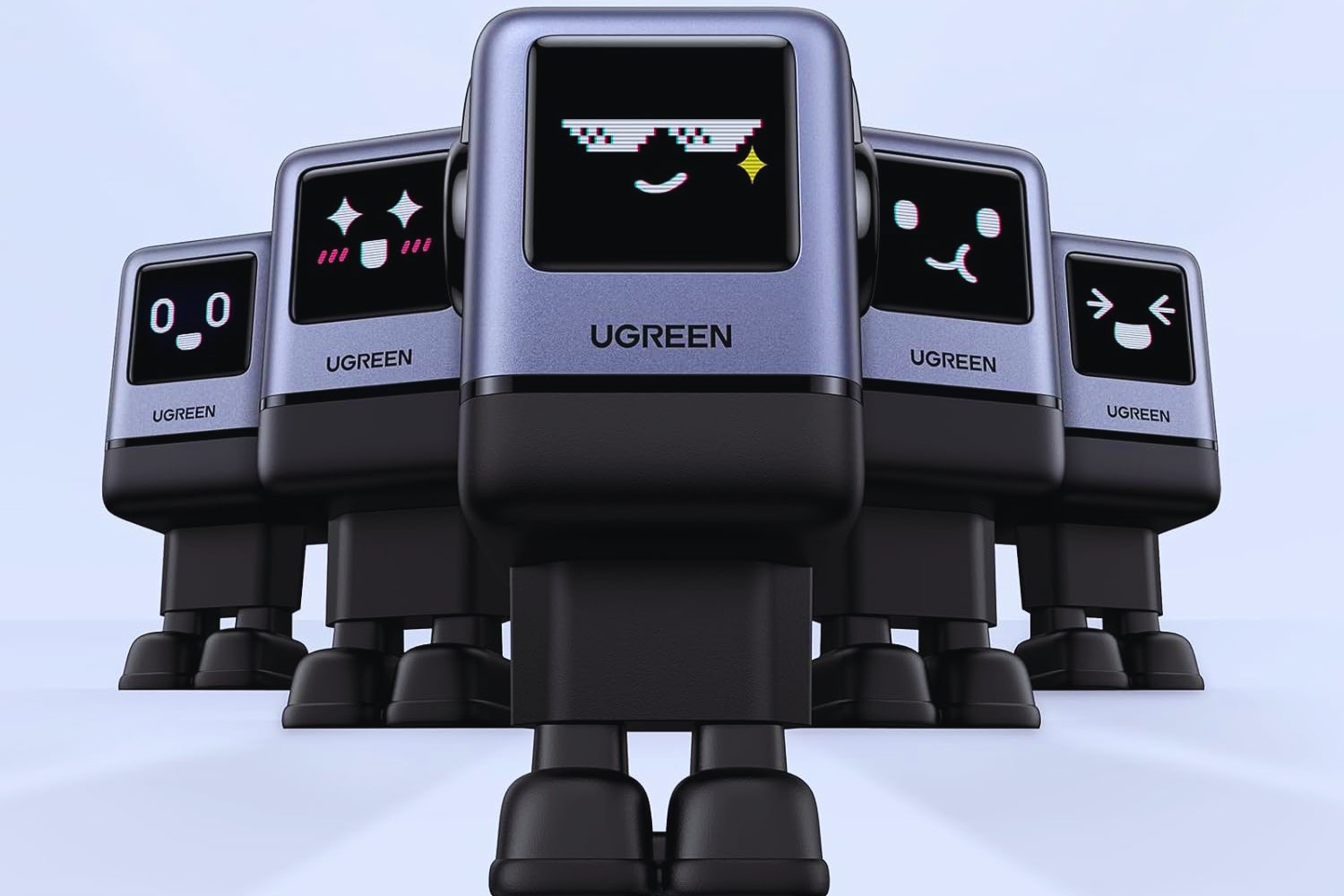 UGREEN Uno Cargador USB C GAN de 100W, Adaptador de Corriente de 4 Puertos Carga Rápida Compatible con MacBook Pro, iPhone 16 Plus, Galaxy S24/S23, Pixel 8, Steam Deck, ROG Ally, etc.