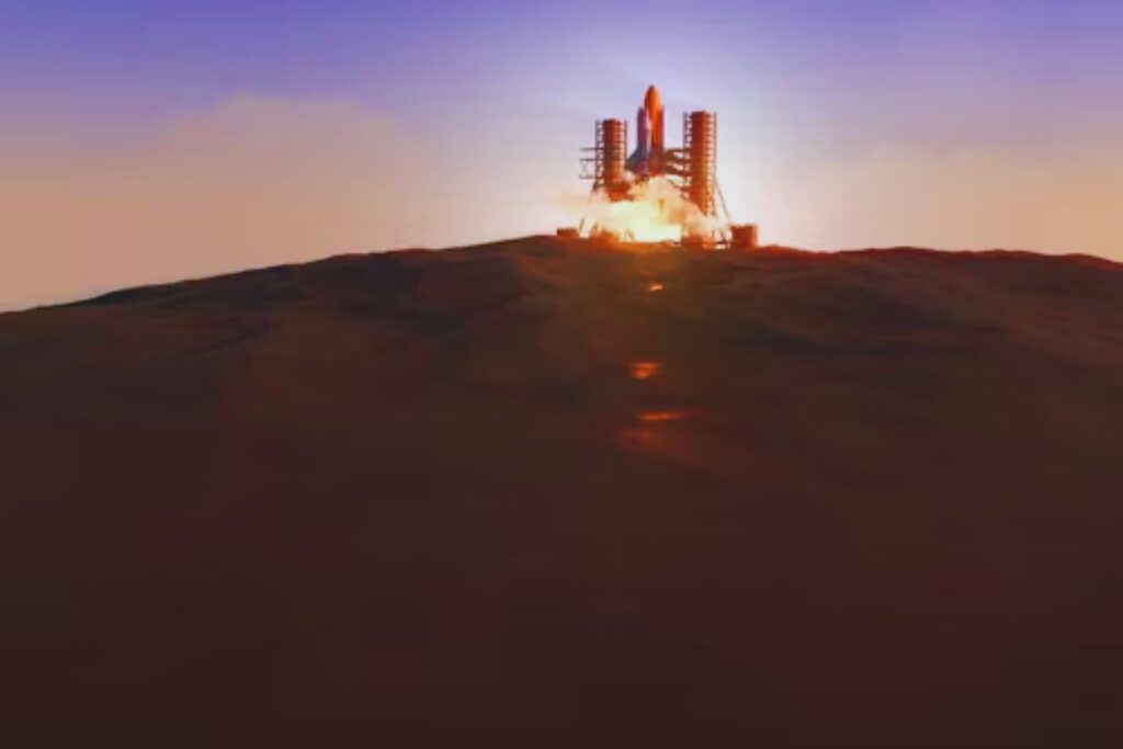 Un nuevo rival desafía a Elon Musk: esta nave podría alcanzar Marte antes que nadie... y en la mitad de tiempo