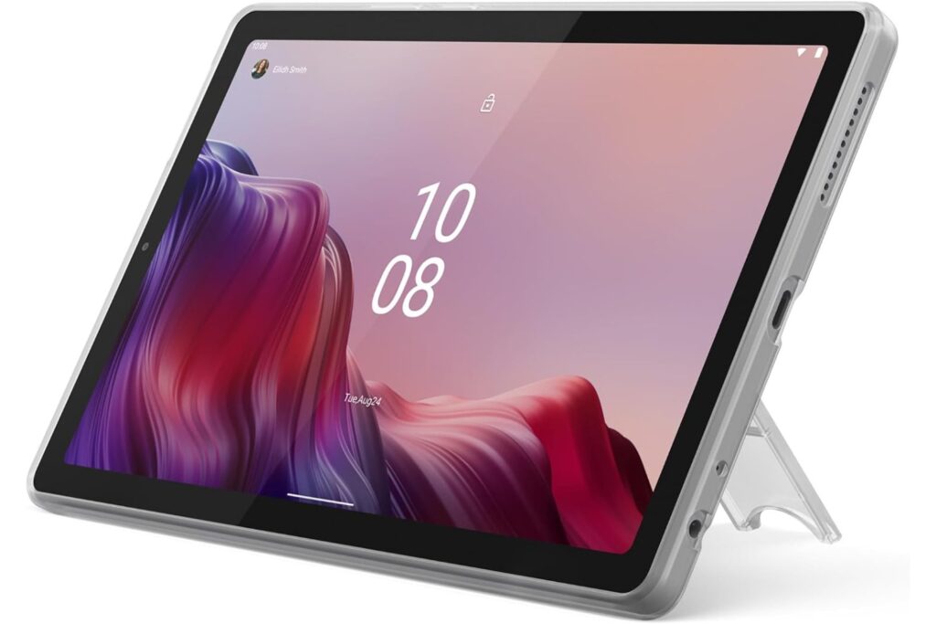 Lenovo Tab M9 - Tablet de 9" HD, MediaTek Helio G80, 3 GB de RAM, 32 GB ampliables hasta 2 TB, 2 Altavoces, WiFi + Bluetooth 5.1, Android 12 Funda y Película - Gris