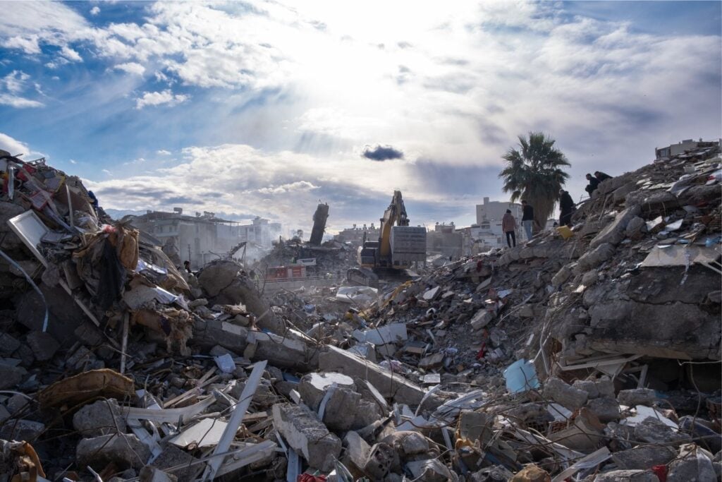 terremoto destruccion