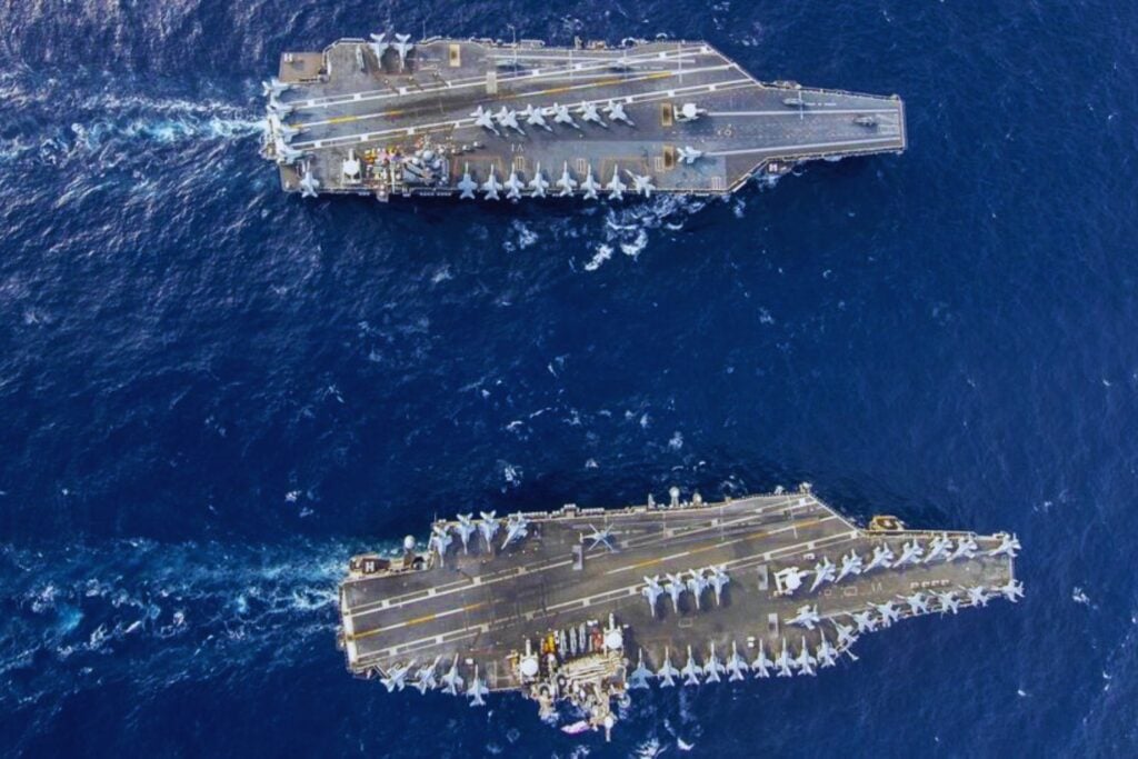 El movimiento del gigante: el USS Nimitz aparece en el mar más tenso del planeta y nadie lo ignora