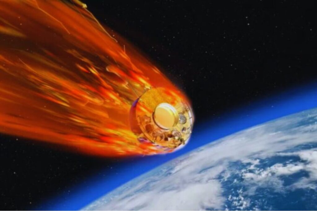Una cápsula olvidada podría volver del espacio este sábado y nadie sabe dónde caerá