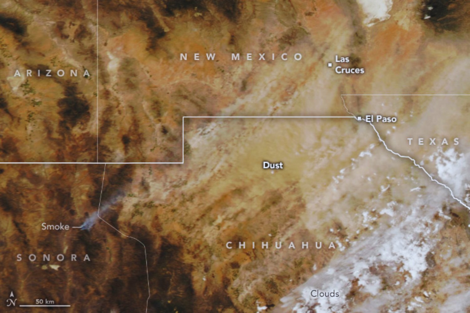 La tormenta que nadie esperaba: la NASA detecta desde el espacio un evento sin precedentes en casi un siglo