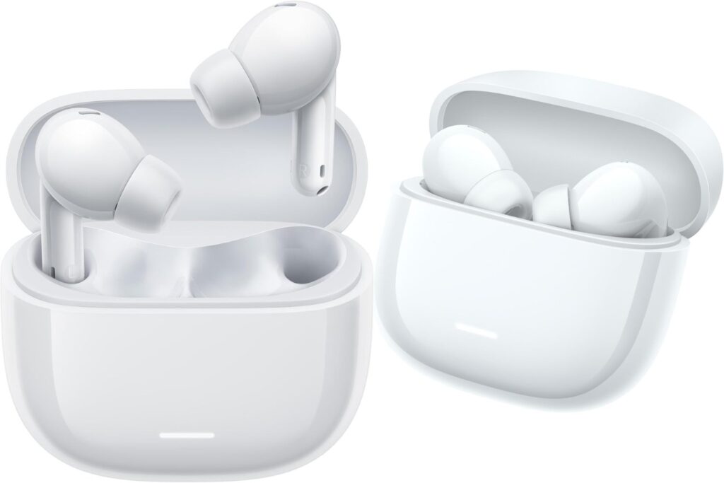 Xiaomi Redmi Buds 6 Lite - Auriculares inalámbricos, cancelación de Ruido, Ligeros, hasta 36 Horas de autonomía, Bluetooth 5.3, Blanco (Versión ES)