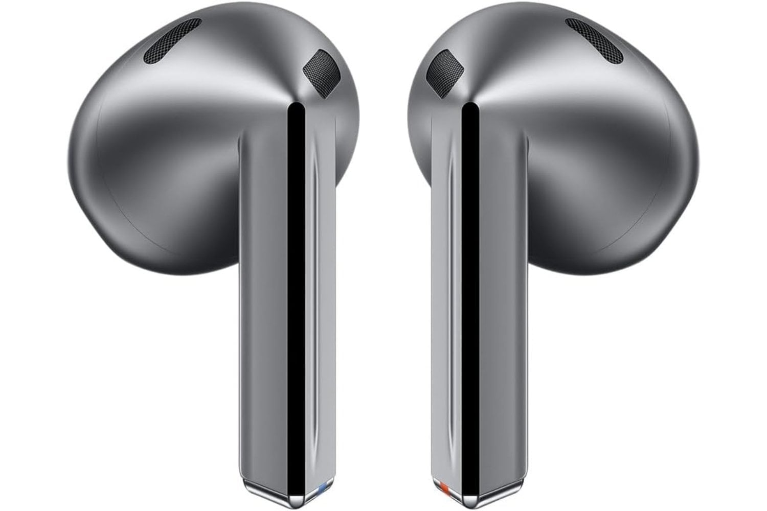 SAMSUNG Galaxy Buds 3 AI True Wireless Bluetooth Earbuds, optimización de sonido, intérprete en tiempo real, cancelación de ruido, ajuste rediseñado, control táctil, versión latinoamericana (plateado)