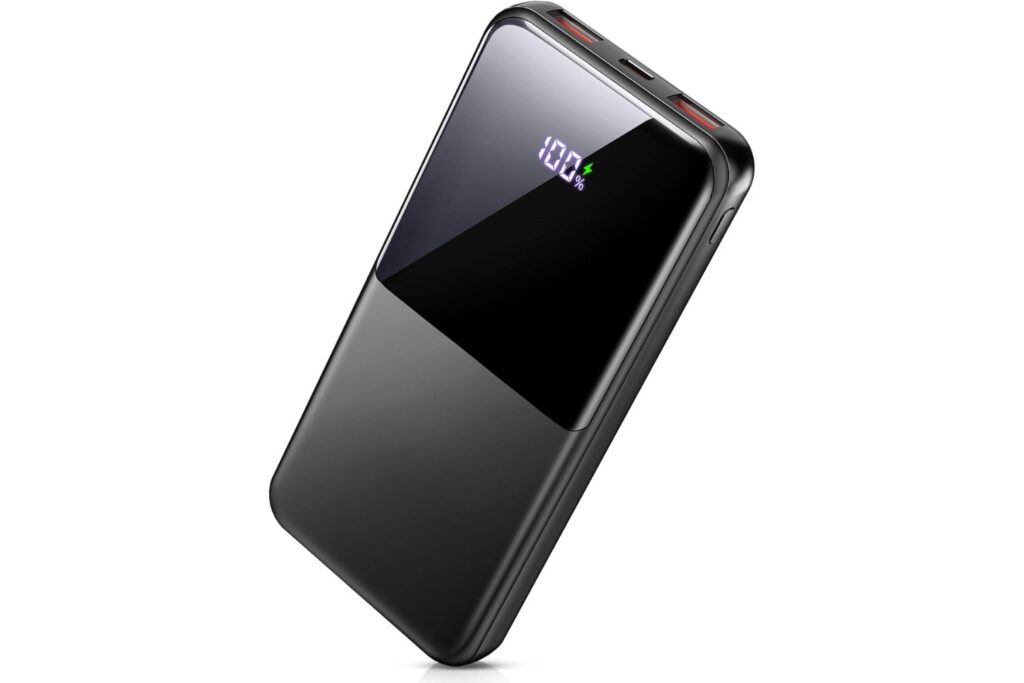 Doubc Power Bank 10000mAh, Batería Externa Carga Rapida 22.5W PD & QC 3.0 USB C Cargador Portatil compacta con Entrada & 3 Salida Compatible con iPhone 15 14 13 Pro MAX Plus Samsung Xiaomi Huawei etc
