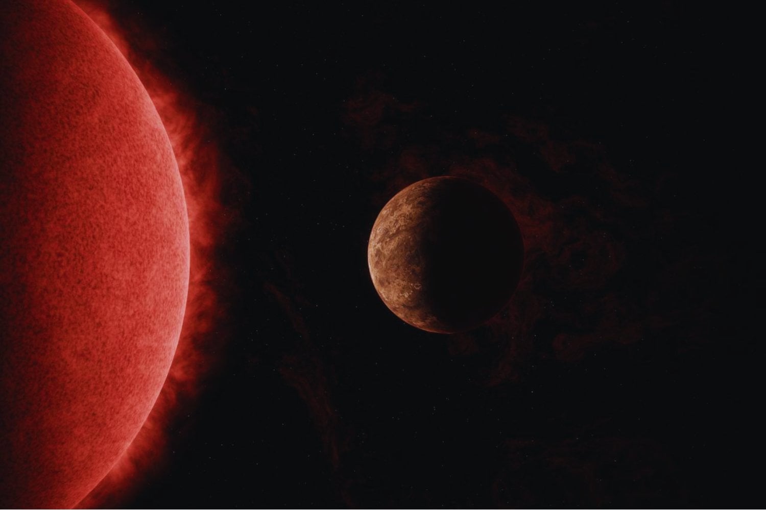 Detectan un planeta similar a la Tierra que orbita una estrella que vivirá diez veces más que el Sol