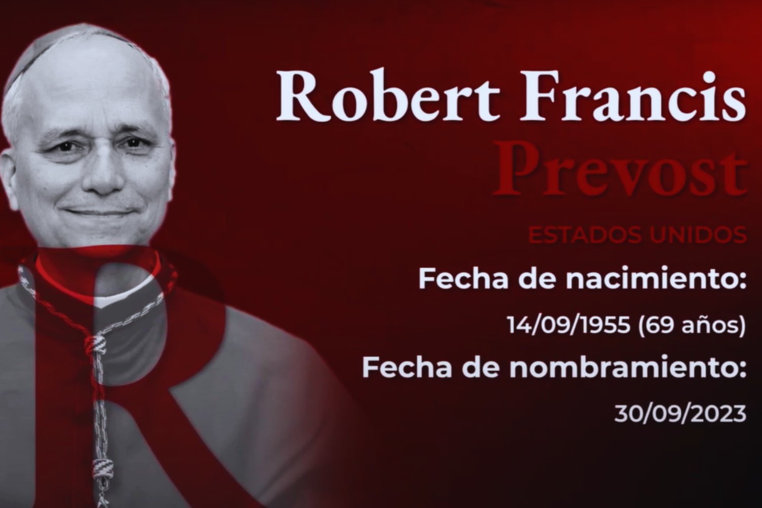 ¡Habemus Papam! Robert Francis Prevost es el nuevo Papa de la Iglesia Católica