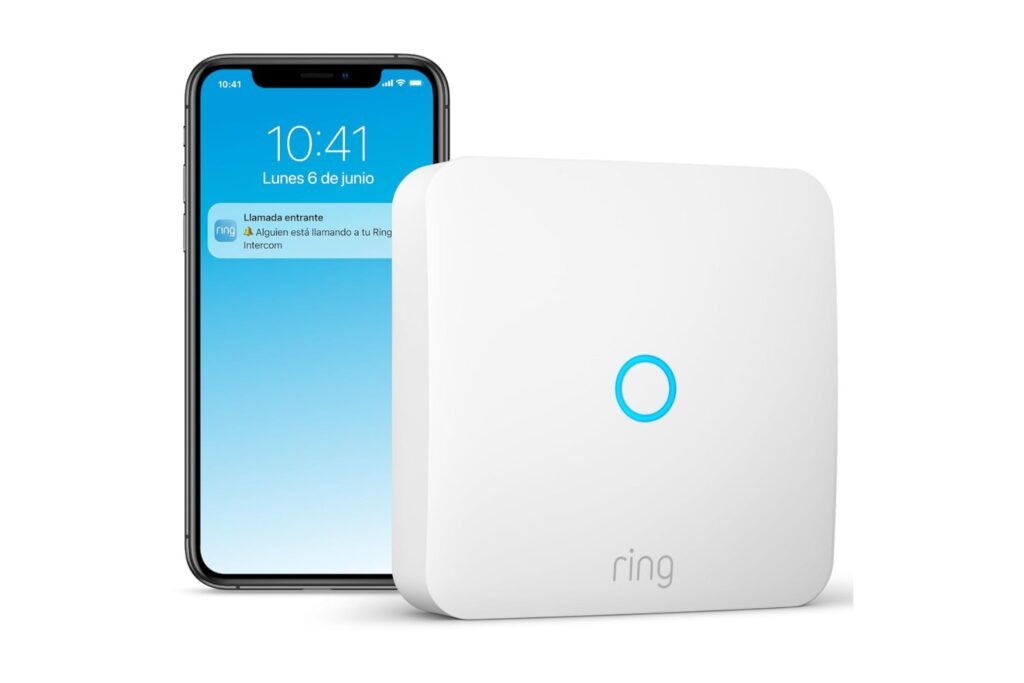 Ring Intercom de Amazon | Actualiza tu interfono a un sistema inteligente con apertura en remoto, comunicación bidireccional, acceso de invitados | Fácil de instalar | Compatible con Alexa