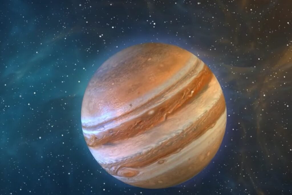 Lo que ocurre en el cielo de Júpiter nadie lo esperaba