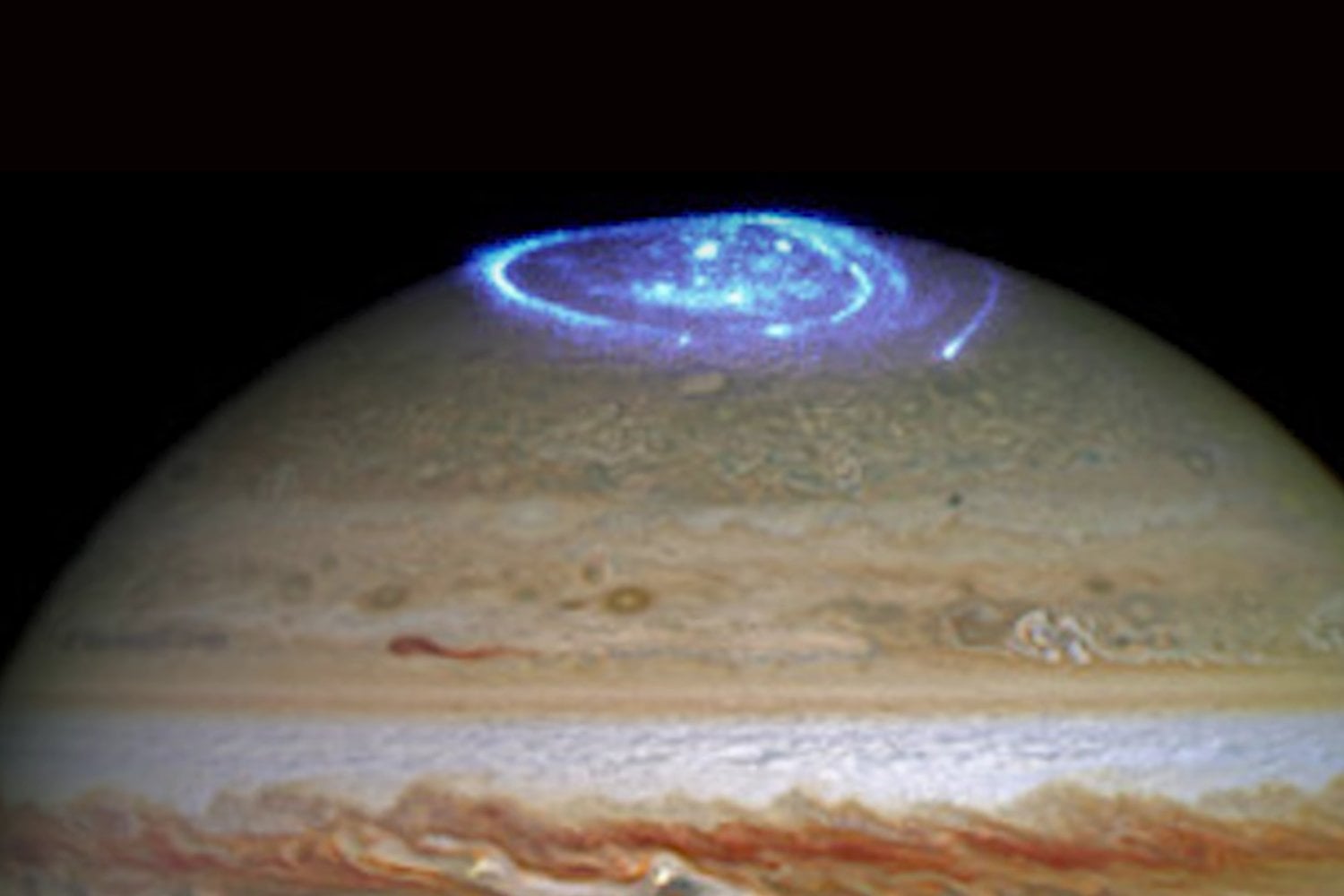 Lo que ocurre en el cielo de Júpiter nadie lo esperaba