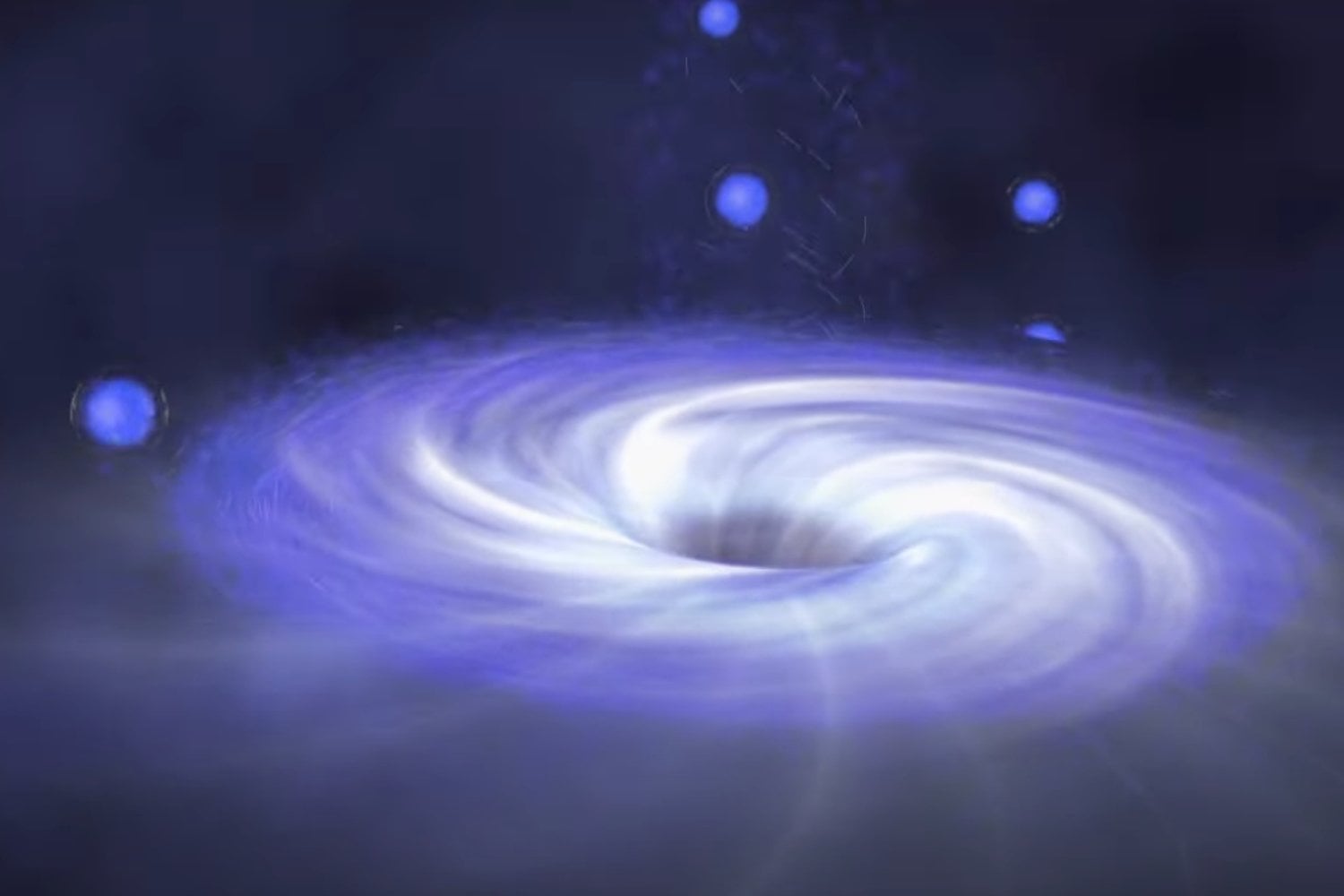 Entrar en un agujero negro: la experiencia que ni la luz puede contar