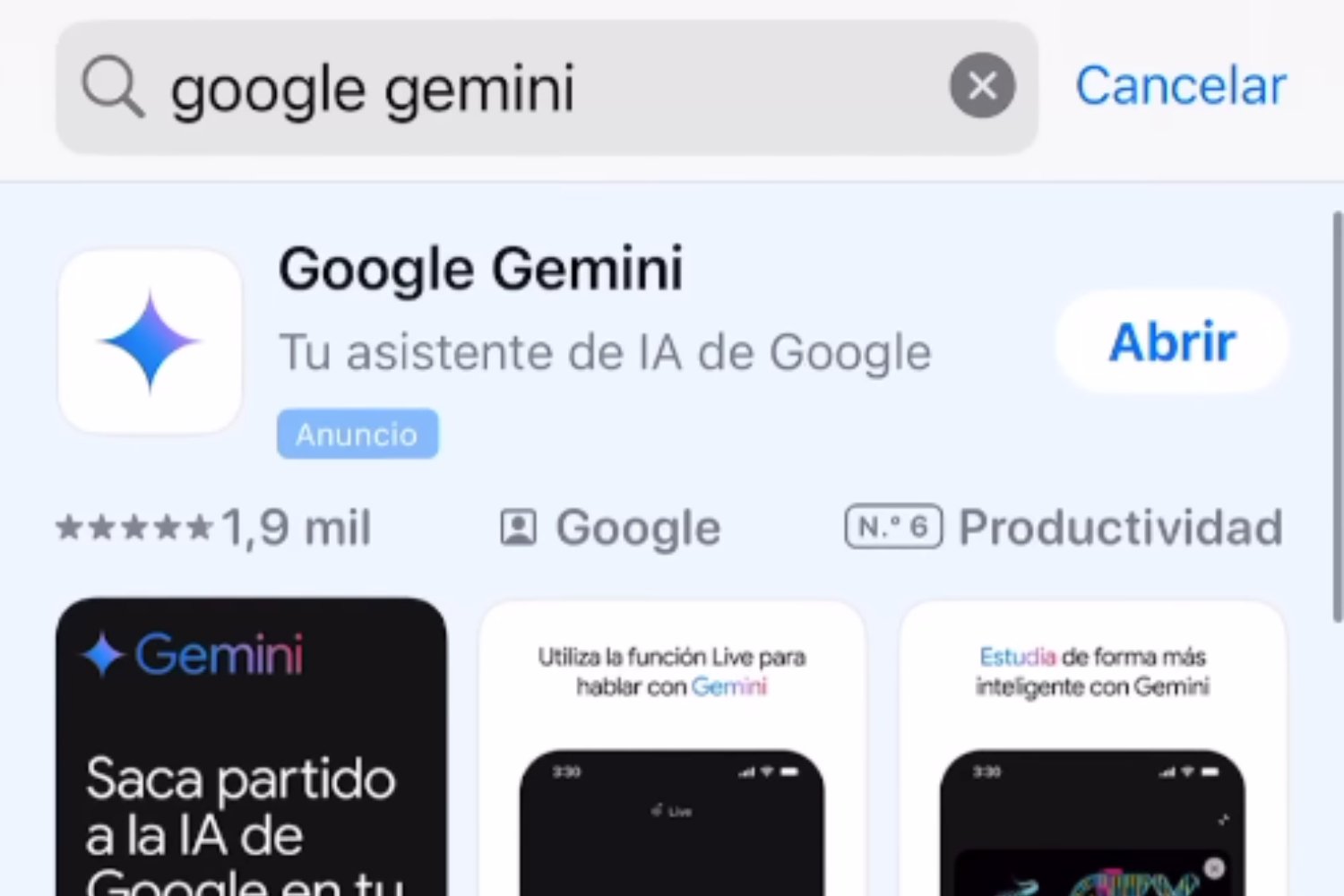 Descubre el truco oculto de Gemini: así puedes mostrarle lo que estás viendo sin decir una palabra