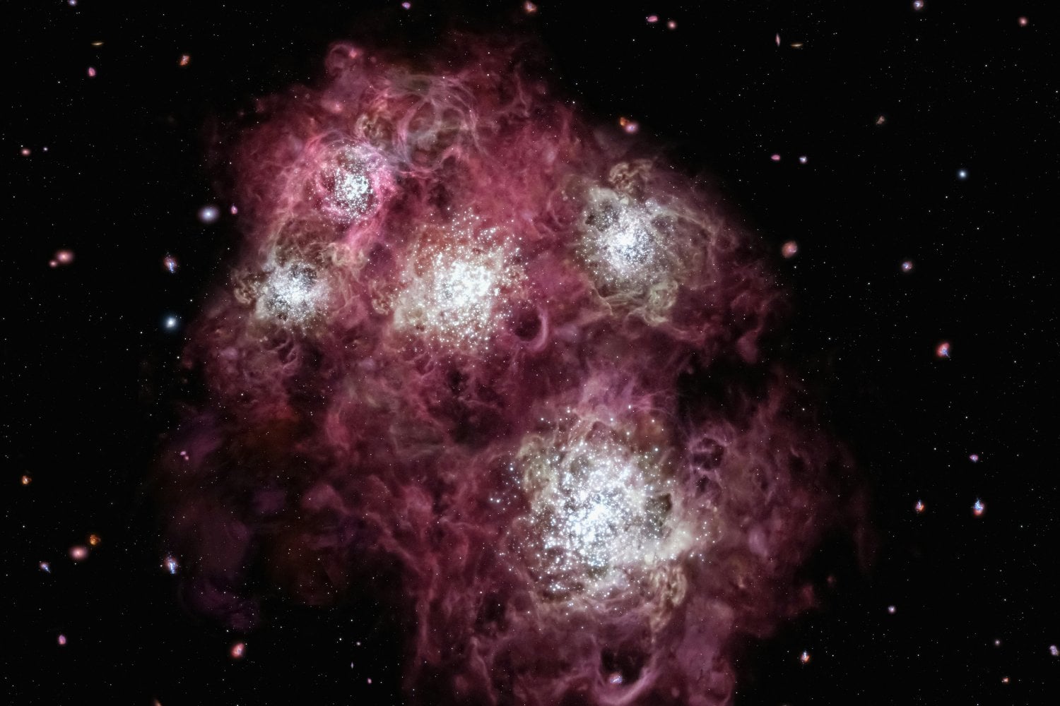 El James Webb Capta Monstruos Celestiales De Millones De Años