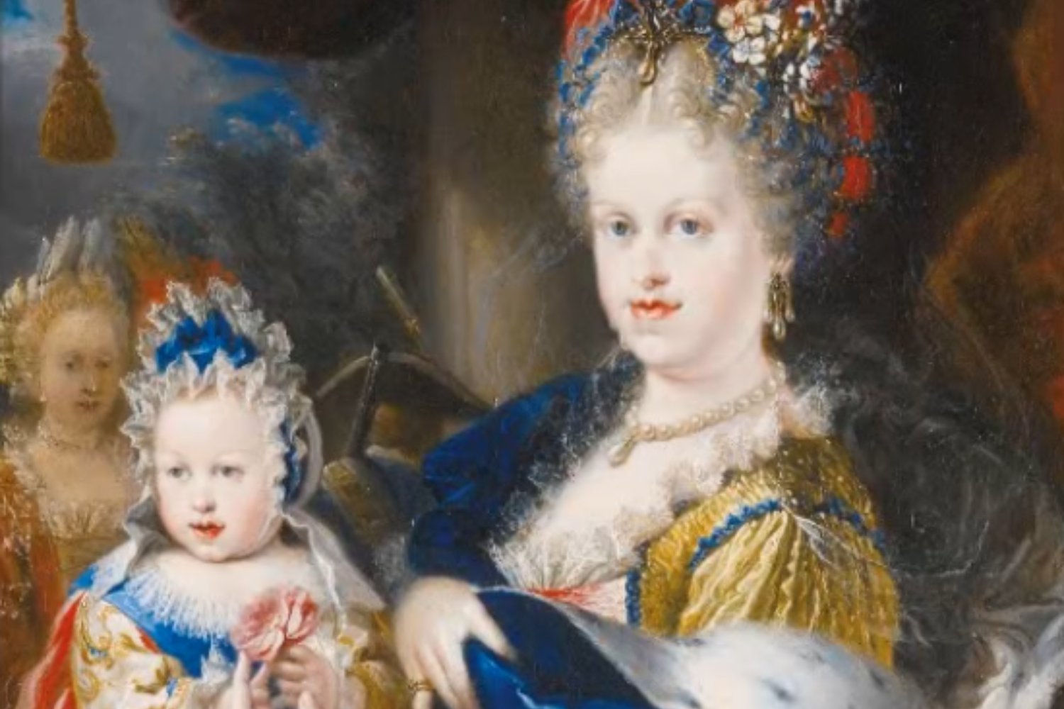 Luis I El Breve Y Luisa Isabel De Orleans