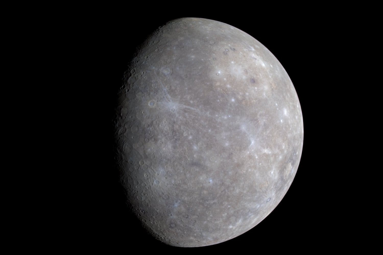 Mercurio Planeta Sin Atmosfera Y Temperatura