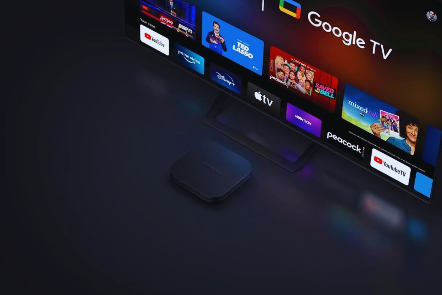 Xiaomi TV Box S 2nd Gen - 4K Ultra HD, Potente procesador, Google TV, Dolby Vision, HDR10+, Dolby Atmos, DTS-HD, Bluetooth 5.2, Wi-Fi de Doble Banda, Negro (Versión ES + 3 años de garantía)