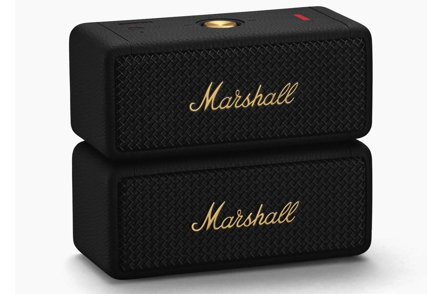 Marshall Emberton II Altavoces Bluetooth portátiles, inalámbricos, Emparejables, IP67 Resistentes al Polvo y al Agua, más de 30 Horas de Tiempo de reproducción - Negro