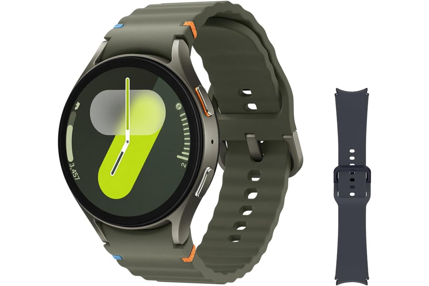 Samsung Galaxy Watch7 Bluetooth + Correa - Smartwatch 44mm, Control de Salud, Seguimiento Deportivo, Verde (Versión Española)
