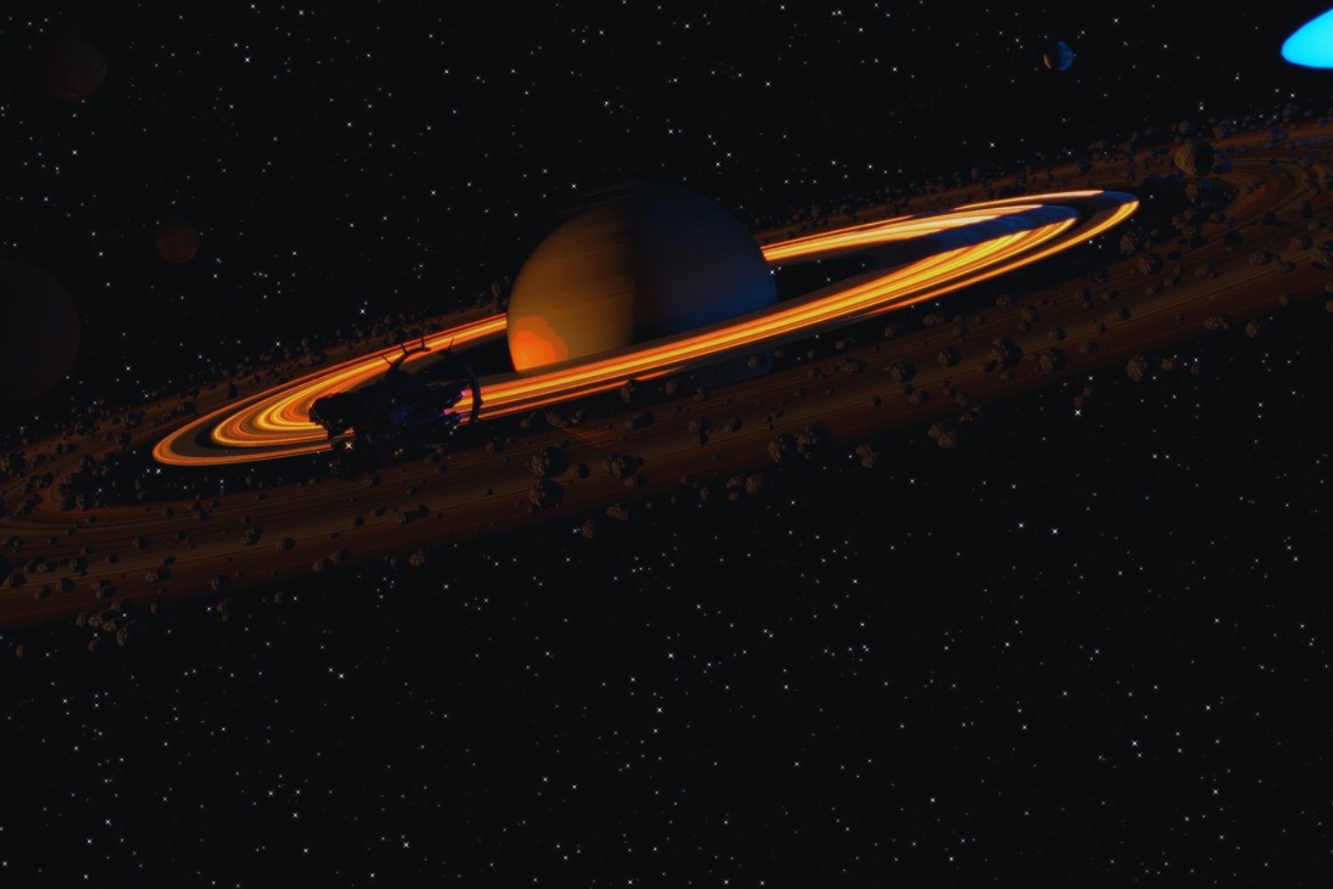 El “agujero negro” sobre Saturno vuelve a asomarse: cuándo y cómo ver este raro fenómeno desde la Tierra