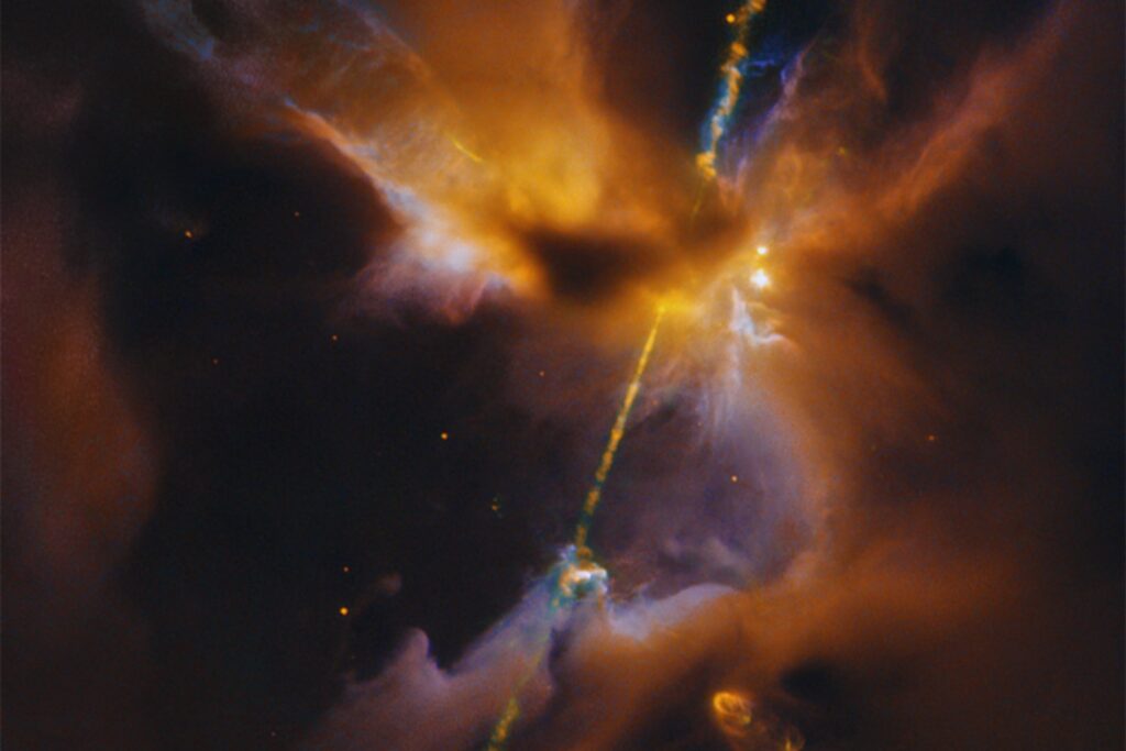 Lo que esconde la nebulosa: la NASA capta el nacimiento de una estrella como nunca antes