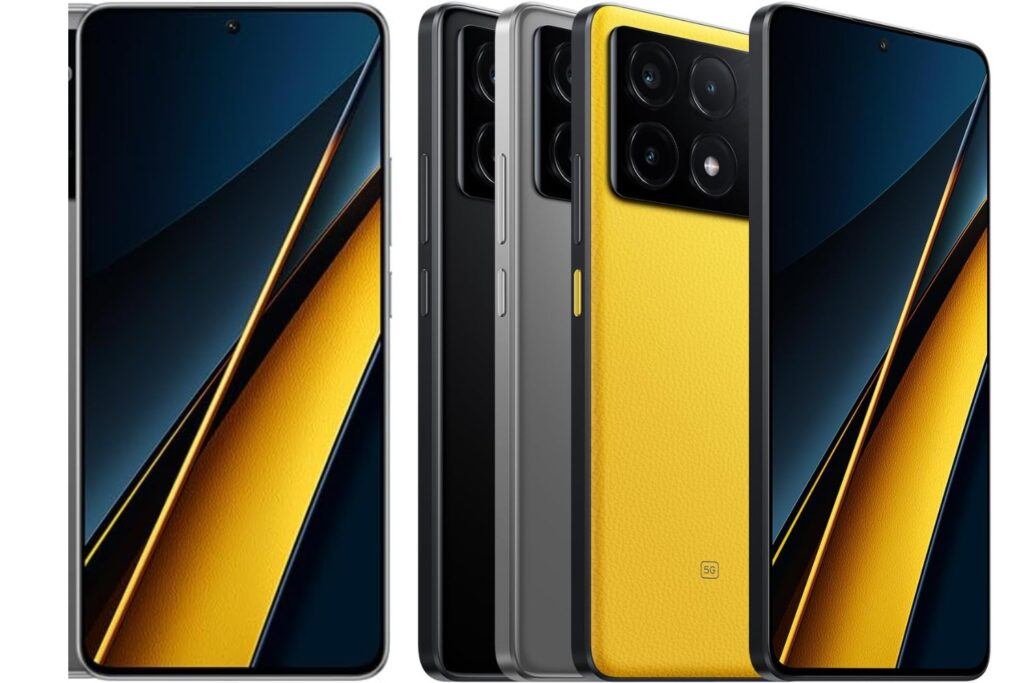 Xiaomi POCO X6 Pro 5G - Smartphone, 12+512GB 6.67" 120Hz FHD+ Flow AMOLED Display, MediaTek Dimensity 8300-Ultra, 64MP AI Triple Cámara, 5000mAh, NFC (Grey)