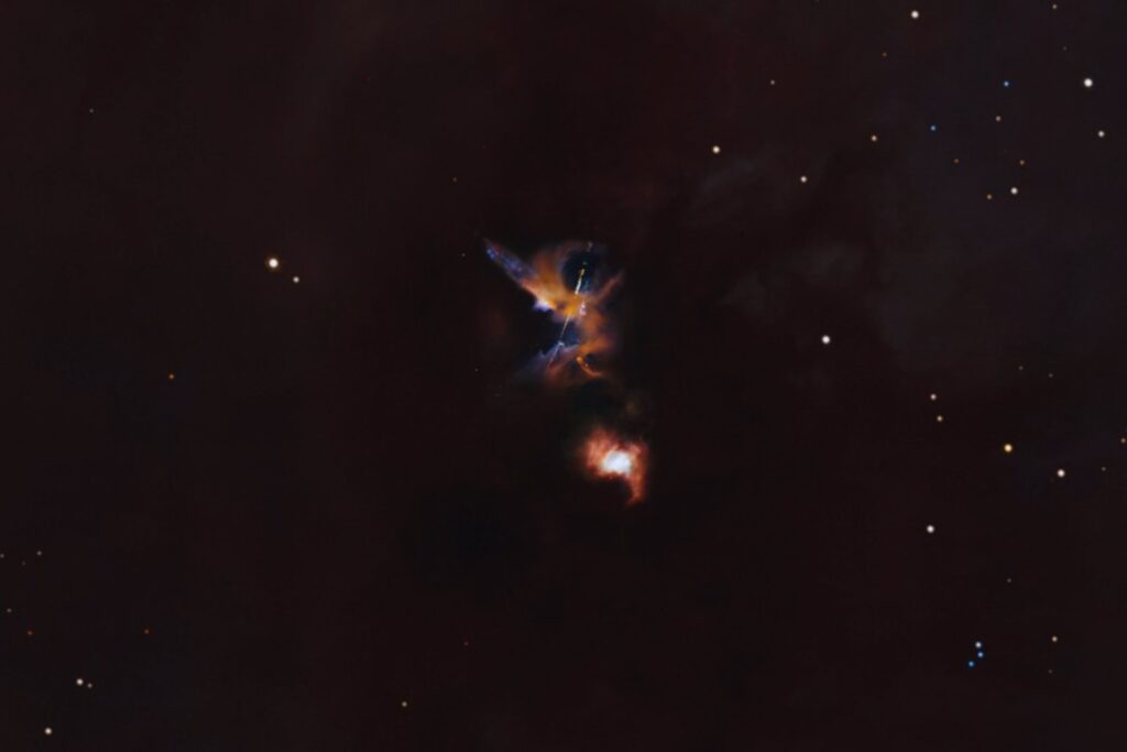 Lo que esconde la nebulosa: La NASA capta el nacimiento de una estrella ...