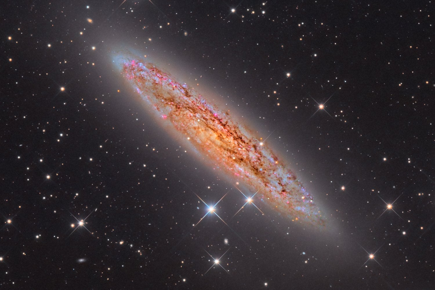 La galaxia que se dejó ver como nunca antes: la imagen que está fascinando al mundo científico
