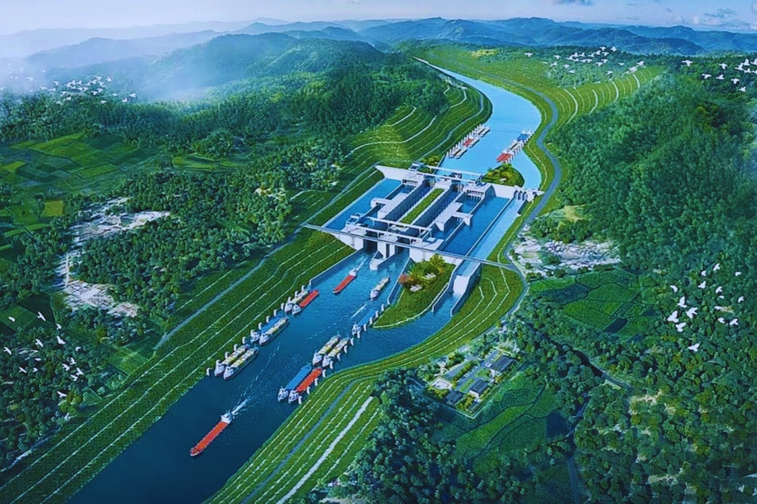 Cuando el planeta se inclina: cómo una megaconstrucción en China alteró la rotación de la Tierra
