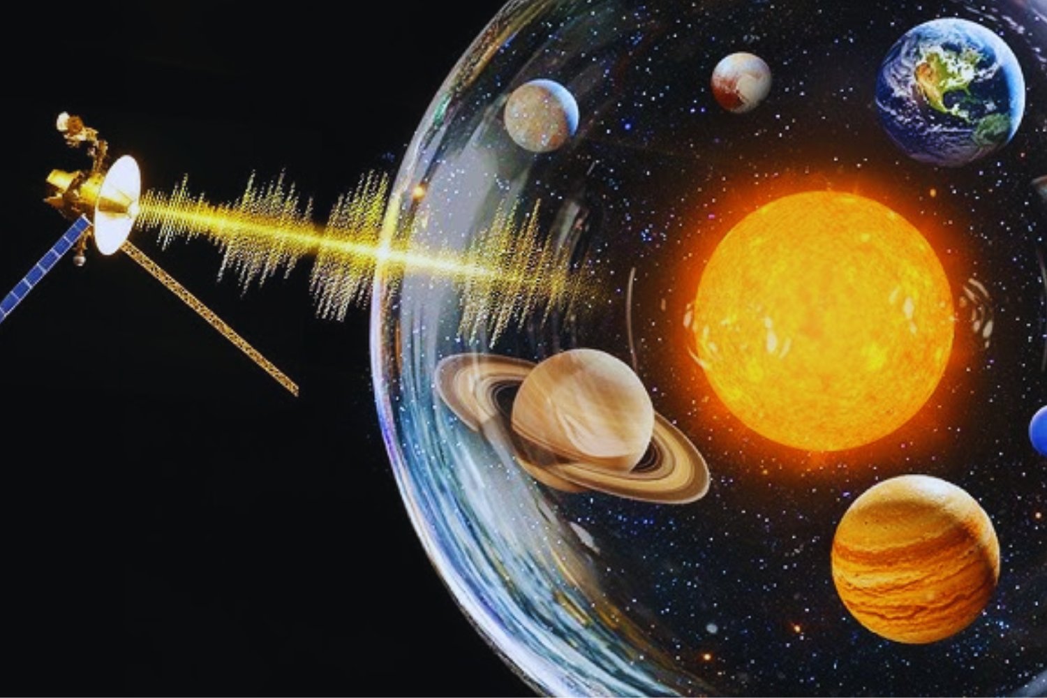 Una barrera invisible y ardiente marca el fin del Sistema Solar, y la Voyager 1 acaba de atravesarla