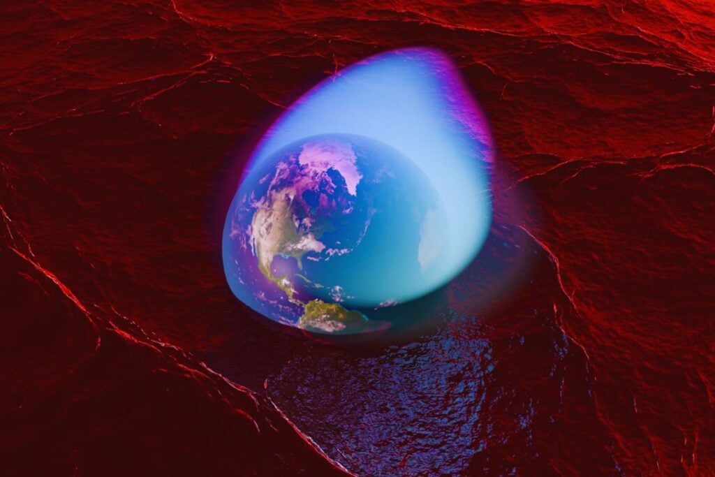 A 3.000 kilómetros bajo nuestros pies hay una parte de la Tierra que creíamos mucho más estable de lo que es. Un nuevo estudio muestra que incluso cerca del núcleo el planeta sigue moviéndose y reorganizándose