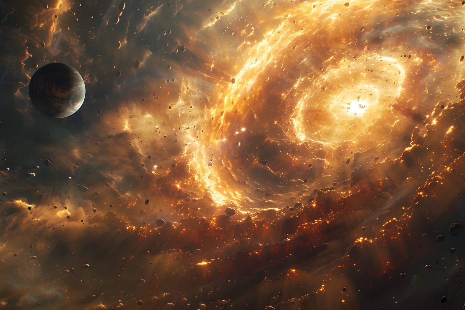 El universo que nació de una paradoja: ¿vivimos dentro de un agujero negro?