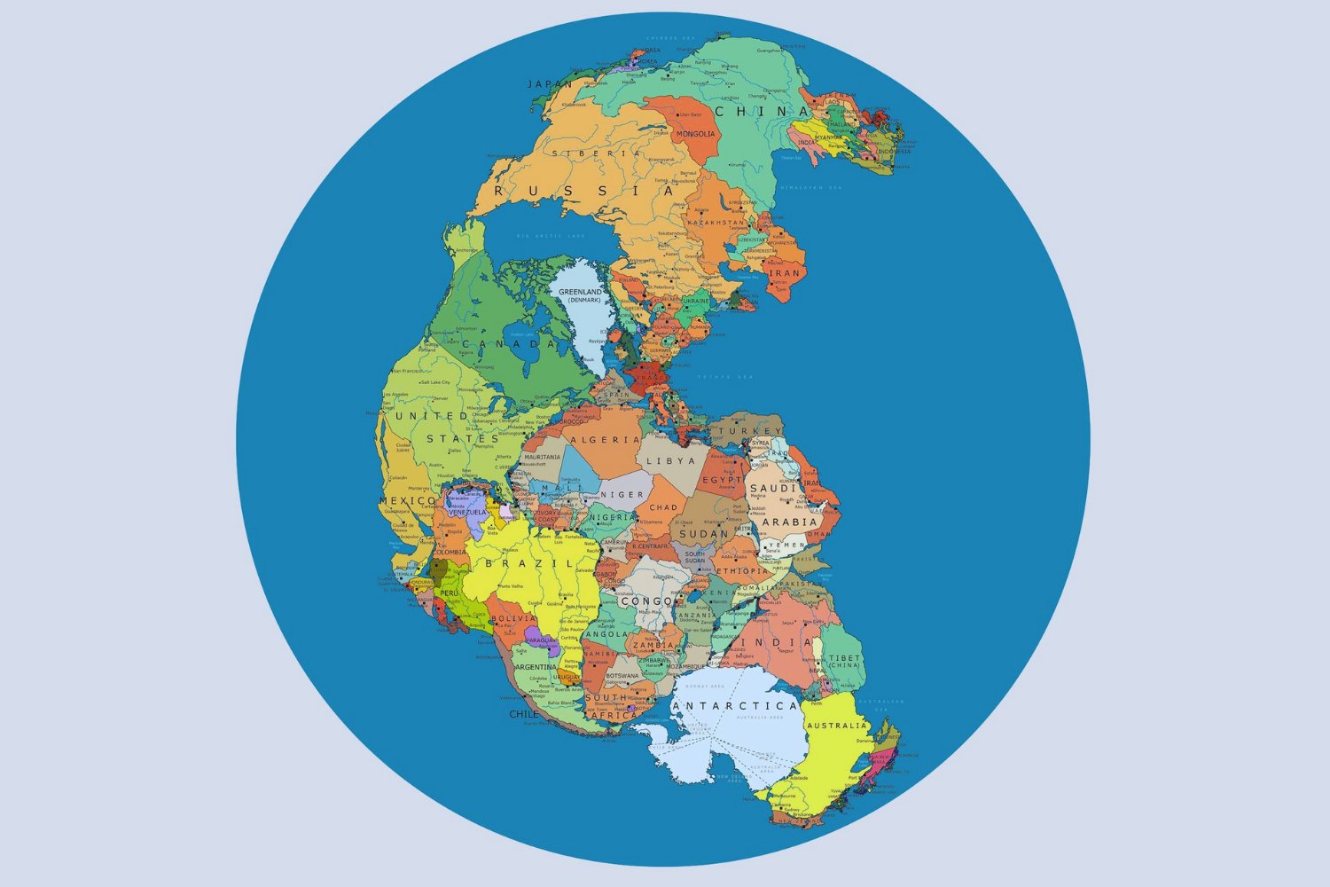 ¿Está la Tierra preparando otro Pangea? El futuro de un nuevo supercontinente