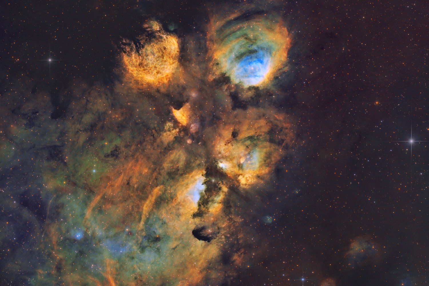 Lo que oculta la Nebulosa Pata de Gato: el Webb revela secretos invisibles en su tercer aniversario