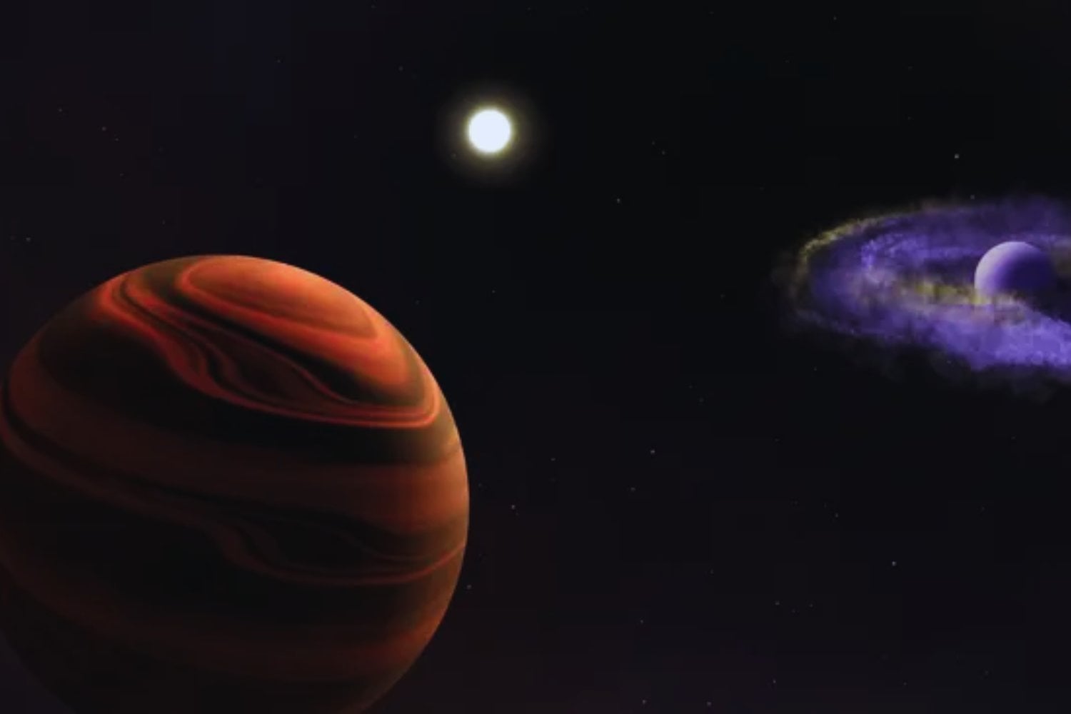 Un planeta donde llueve arena en lugar de agua: el increíble hallazgo de la NASA en la Vía Láctea