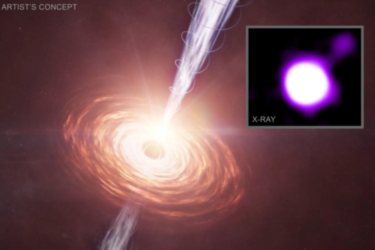Dos agujeros negros revelan un inesperado “baile cósmico” en el corazón de una galaxia lejana