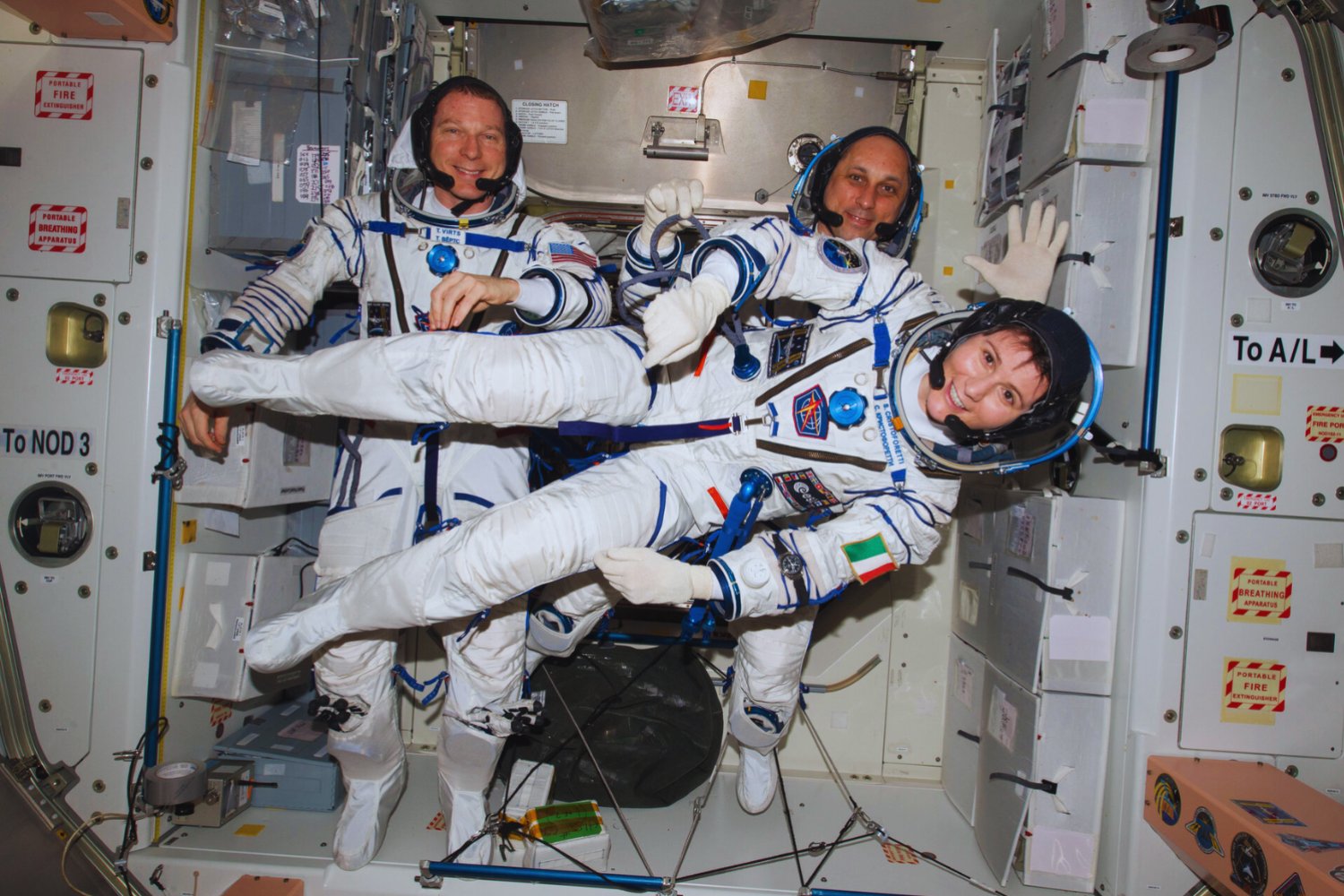 Entrevista exclusiva a la astronauta de la Agencia Espacial Europea (ESA), Samantha Cristoforetti: “Cooperar en el espacio no es un símbolo, es una habilidad que se entrena a diario”